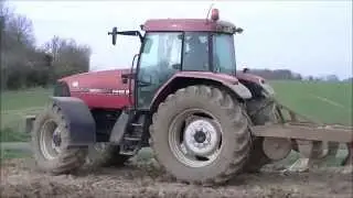 Case mx 135 with chisel plough