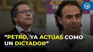 ¿Usurpación de funciones? Duro rifirrafe entre Petro y Fico por viaje de alcaldes a EEUU