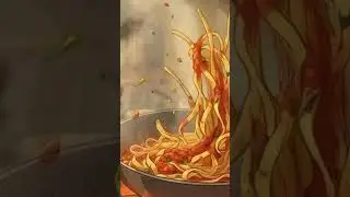 Making Handmade Pasta for a Cozy Dinner 🍝✨ #dinner #asmr  #ghibli
