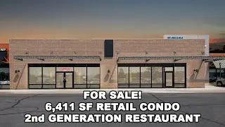 FOR SALE | 6,411 SF 2nd Generation Restaurant | Sandy, UT