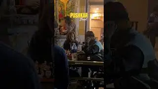 Israeli Foreigner in Pushkar Rajasthan 🇮🇱 | Brahma Ji Mandir Streets 🛕 #shorts #foryou #pushkar #fyp