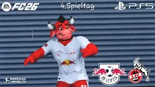 FC26 | RB Leipzig vs 1.FC Köln | Bundesliga 4.Spieltag | Full Match | PS5™