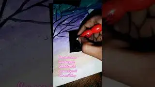 rainbow magic colour paper from oil pastel | @learnwithaaisha9244
