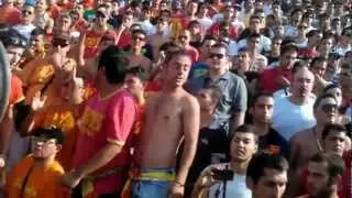 29/09/2012 stadio san filippo cori curva sud partita ACR MESSINA- citt&agrave; di messina 2-1