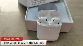 i99999 TWS 1:1 airpods 2 for iPhone 11 with Sliding volume Contorl pk i900000 pro I90000 max tws