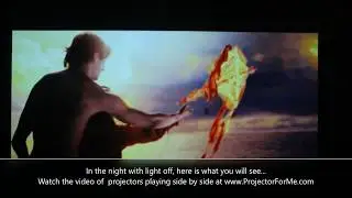 Elephas RD606 Projector Testing - Dragon Trailer