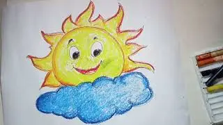 how to Sun ☀️ colouring