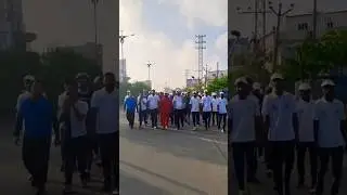CM CUP TORCH RALLY PROGRAM IN KARIMNAGAR 🔦🥰 #karimnagar #music #music #song #cmcup #cmrevanthreddy