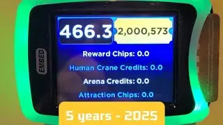 I just rally up 2 million tickets at dave and busters