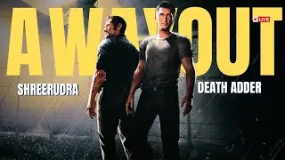 A Way Out 🔥 जेल से भागने का प्लान | Live Gameplay | LIVE 🔴। Road to Sub 1000 | #awayout #livestream