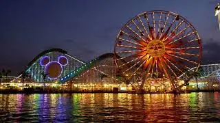 Paradise Pier 2001 - 2010 & California Screamin&rsquo; Countdown Area Ambience   (Music & Sounds) - DCA