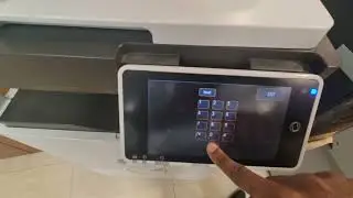 How to Enter Service Mode in Ricoh Aficio m2702 Printer | System Service Menu