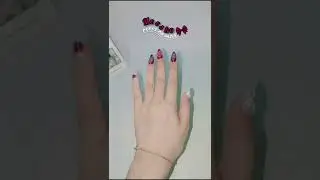 💅✨ 1 Minute Nail Glow Up | Press On Nails from Meesho 😍 #Shorts #meeshofinds