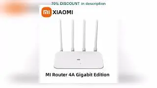 A must-have product! XIAOMI Mi Router 4A Gigabit Version AC1200 2.4GHz 5GHz WiFi 1167Mbps Repeater