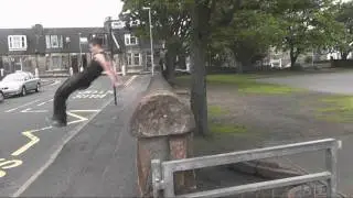 Team Pulse parkour/free running scotland  progression over the last few months