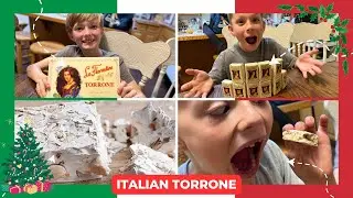 🇮🇹 American Kids Try Torrone | Food 179 of 1000
