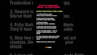 The Rules of Psychological Warfare &mdash; Win Without Fighting....