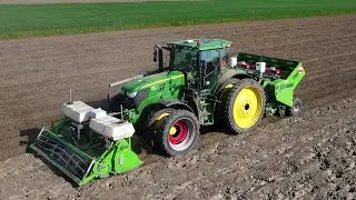 Aardappels poten | Planting potatoes | Kartoffeln pflanzen | AVR | John Deere | Modern Agriculture