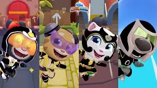 Ultra Power Black Heroes Unlocked - Hero Dash - Ginger, Ben, Tom, Angela - New Update Gameplays