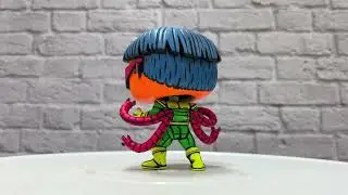 Кастомная Фигурка Funko POP! Shop: Animated Spider-man: Doctor Octopus (Black Light)