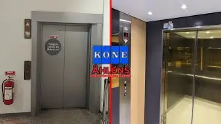 Wtf.. | Bizarre KONE M-Series Traction Elevator | Åhléns, Linden, Norrköping Sweden