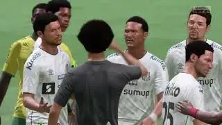 FIFA 22 Gameplay SANTOS X CUIAB&Aacute;