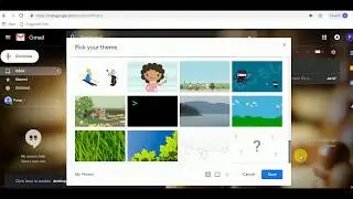 How to Set your own Picture in Gmail Background Theme Easy in Hindi 2018