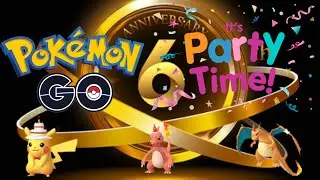 POKEMON GO 6 YEAR ANNIVERSARY