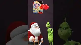 Santa n grinch#viral#santa #glitch#cristmas#canada#usa #trending #youtubeshorts #funny#india#shorts