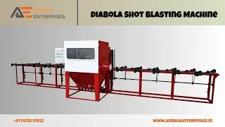 Diabola Shot Blasting Machine | Pipe OD Shot Blast Equipments- Ambica Enterprises