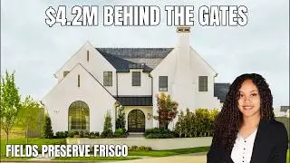 Inside a $4.2M Luxury Home in Fields Preserve | Frisco TX