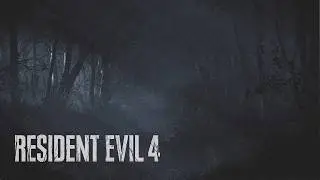 Resident Evil 4 Remake | New Game Main Menu Theme | Dark Forest Ambience (1 Hour Loop)