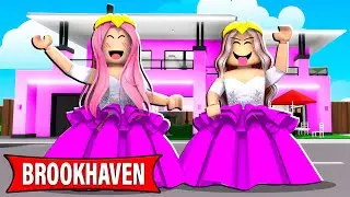 NOVA MANSÃO DE PRINCESAS, TENTAMOS FAZER UMA FESTA NO BROOKHAVEN @maffiblox  @familiamaffi