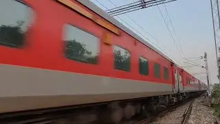 High Speed 110 Action in Ludhiana Jalandhar Section With Blasting Track Sound 