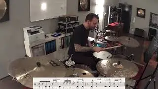 60 Second Drum Lesson | Short Offbeat Groove Fill