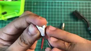 [Part 4] Gundam barbatos lupus 1/144 waist custom detailing