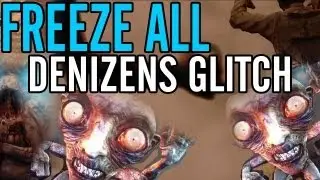 Black Ops 2 Zombies Glitch: Freeze All Denizens / Fog Monsters Glitch!