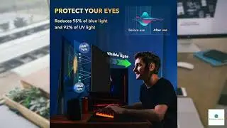 Review - Magnetic Invisible Hidden Design Computer Privacy Screen Filter 24 Inch for Fram