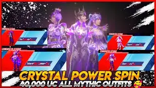 🤩NEW CRYSTAL POWER CRATE OPENING 🔥 | all methics unlocked ✅ | 50 RP GIVEAWAY 😍 on 5k subs ❤️