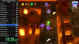 Frogger's Adventures: The Rescue - Any% Speedrun in 1:21:57