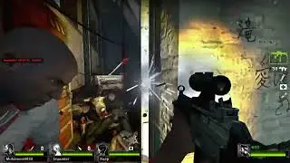 Left 4 Dead 2 oynuyoz (komik yerler de var )