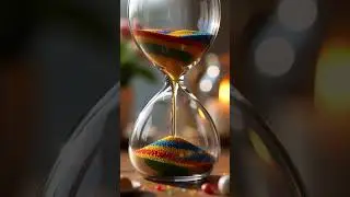 Watching Time Pass Through Falling Sand
