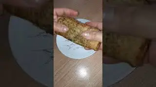 toast with sesame seed and salted cheese#short