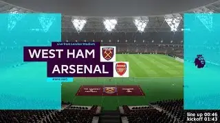 FIFA19ㅣARSENAL VS WEST HAMㅣEPLㅣGamePlay PC