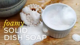 The BEST Solid Dish Soap Recipe (cold process)