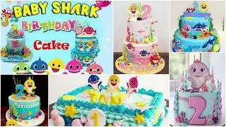 Baby Shark Birthday Cake Ideas🦈🎂💡