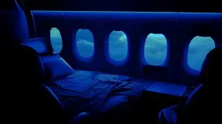 First Class Sleeping Quarters | Sleep to 10-Hour Airplane White Noise