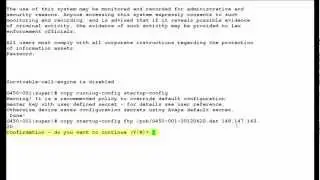 How to Backup Avaya Media Gateway G450 Configuration to S8300 Media Server