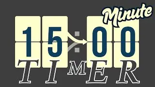 15 Minute Silent Timer ⏱️ | No Music, No Alarm | Study, Work, Meditation, Focus Timer