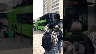 Flixbus service 848 from Lille to London Victoria via eurotunnel 🇫🇷🇬🇧